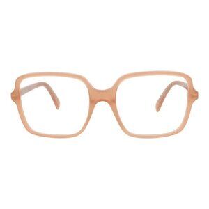 Celine Womens Square/Rectangle Pink Pink Transparent Fashion Designer Eyewear